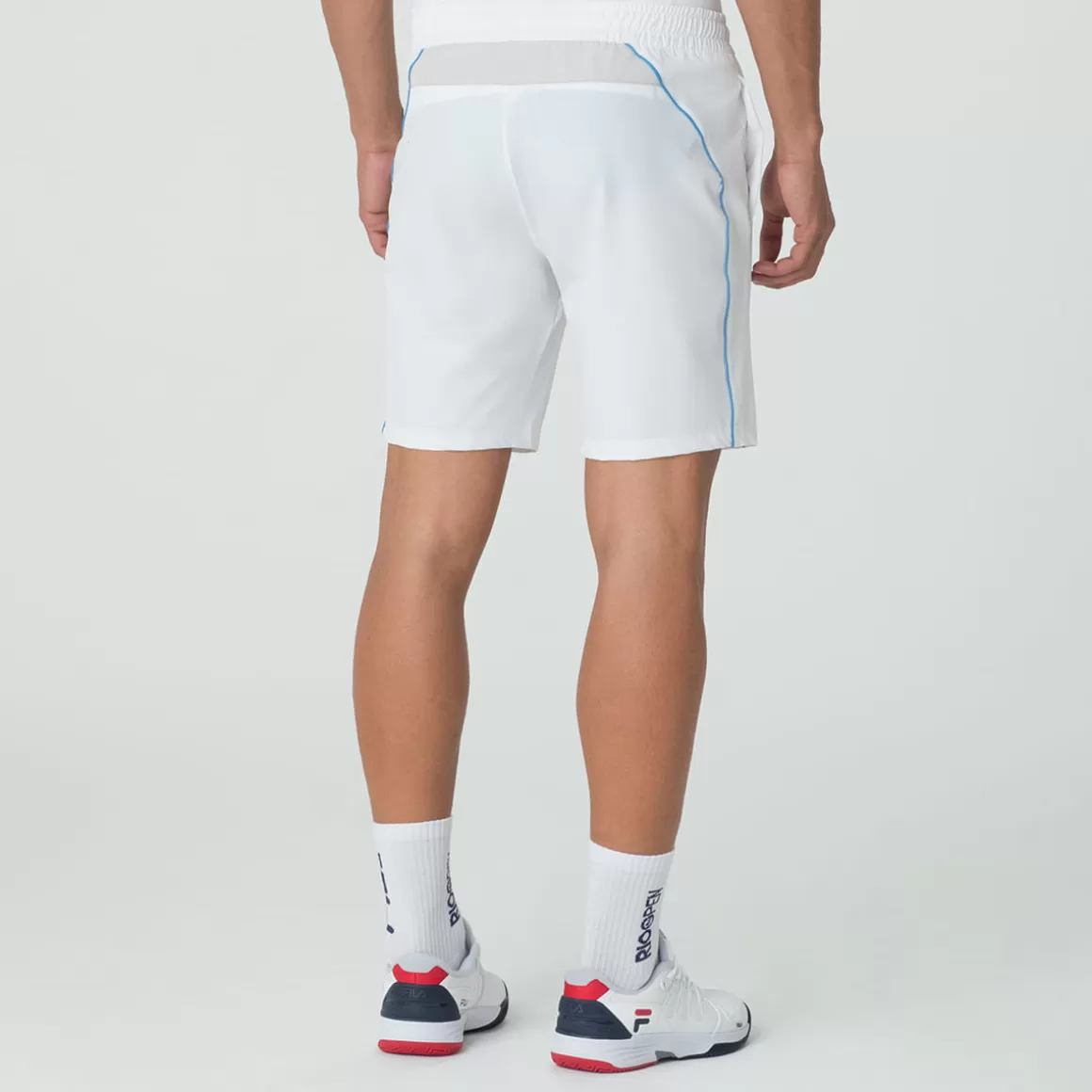 FILA Shorts Tenista Masculino Backspin Color Block Branco - * Tennis | FILA Tennis