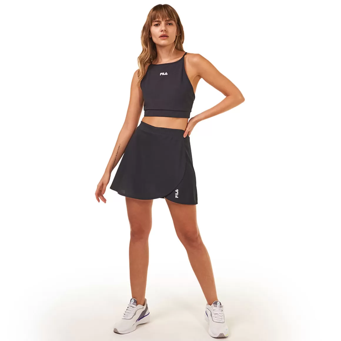 FILA Skort Flow II Feminino - * Respirabilidade | Academia e treino