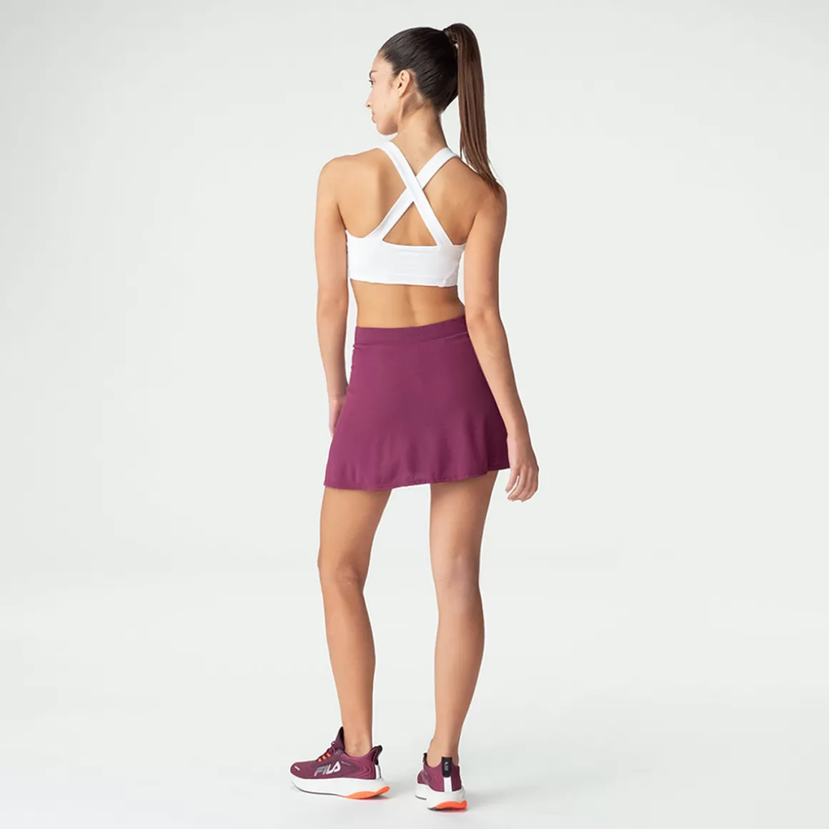 FILA Skort Flow II Feminino - * Respirabilidade | Academia e treino