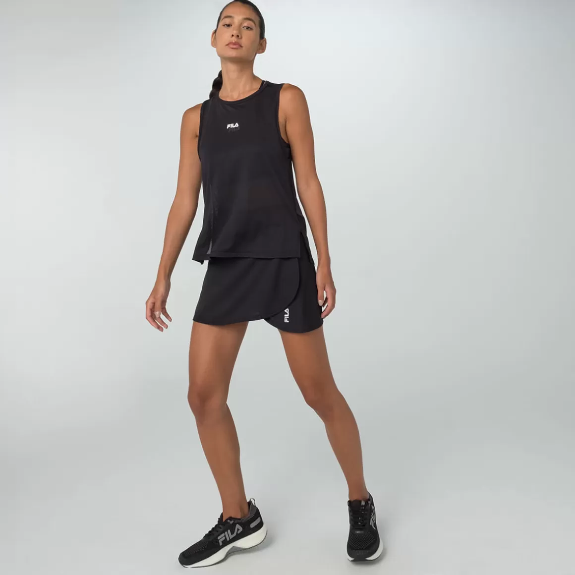 FILA Skort Flow II Feminino - * Respirabilidade | Academia e treino