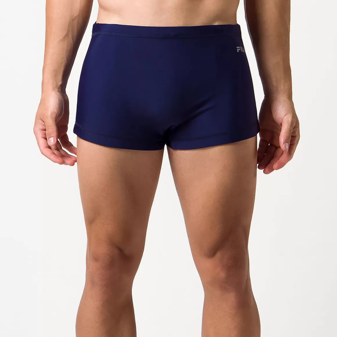 FILA Sunga Masculina Boxer II Azul Marinho - * Resistente à cloro | Roupas com Proteção UV