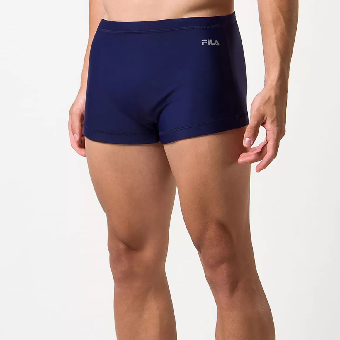 FILA Sunga Masculina Boxer II Azul Marinho - * Resistente à cloro | Roupas com Proteção UV