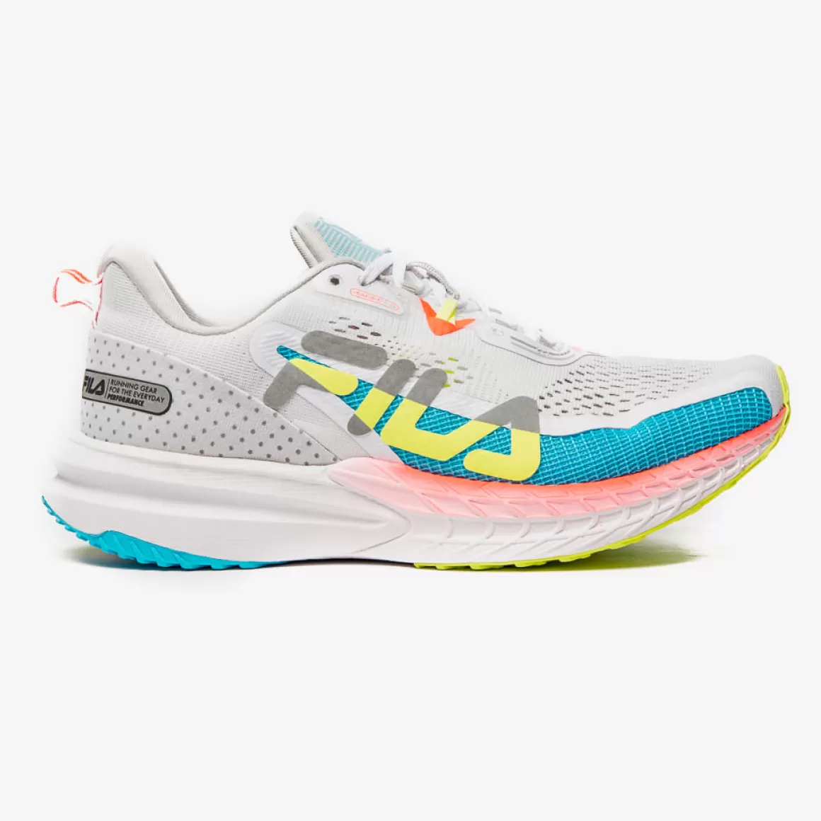 FILA Tênis Branco de Corrida Feminino Racer T2 - * Até 21km | Até 10km