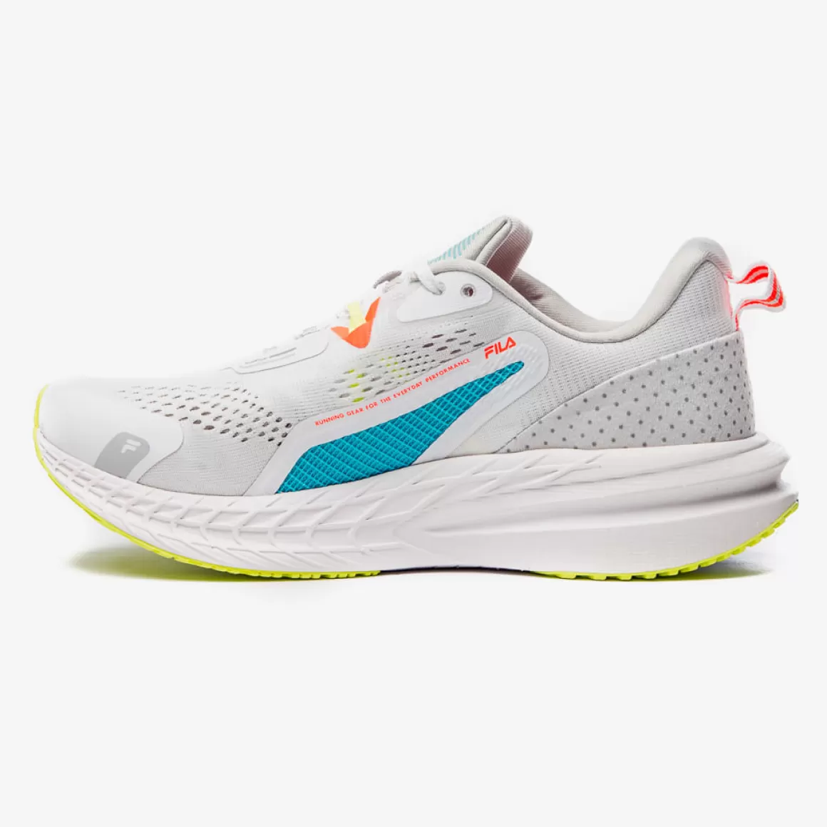 FILA Tênis Branco de Corrida Feminino Racer T2 - * Até 21km | Até 10km