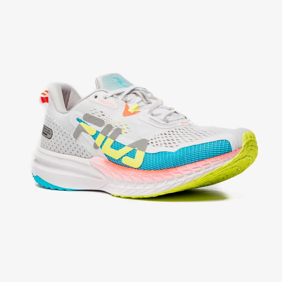 FILA Tênis Branco de Corrida Feminino Racer T2 - * Até 21km | Até 10km