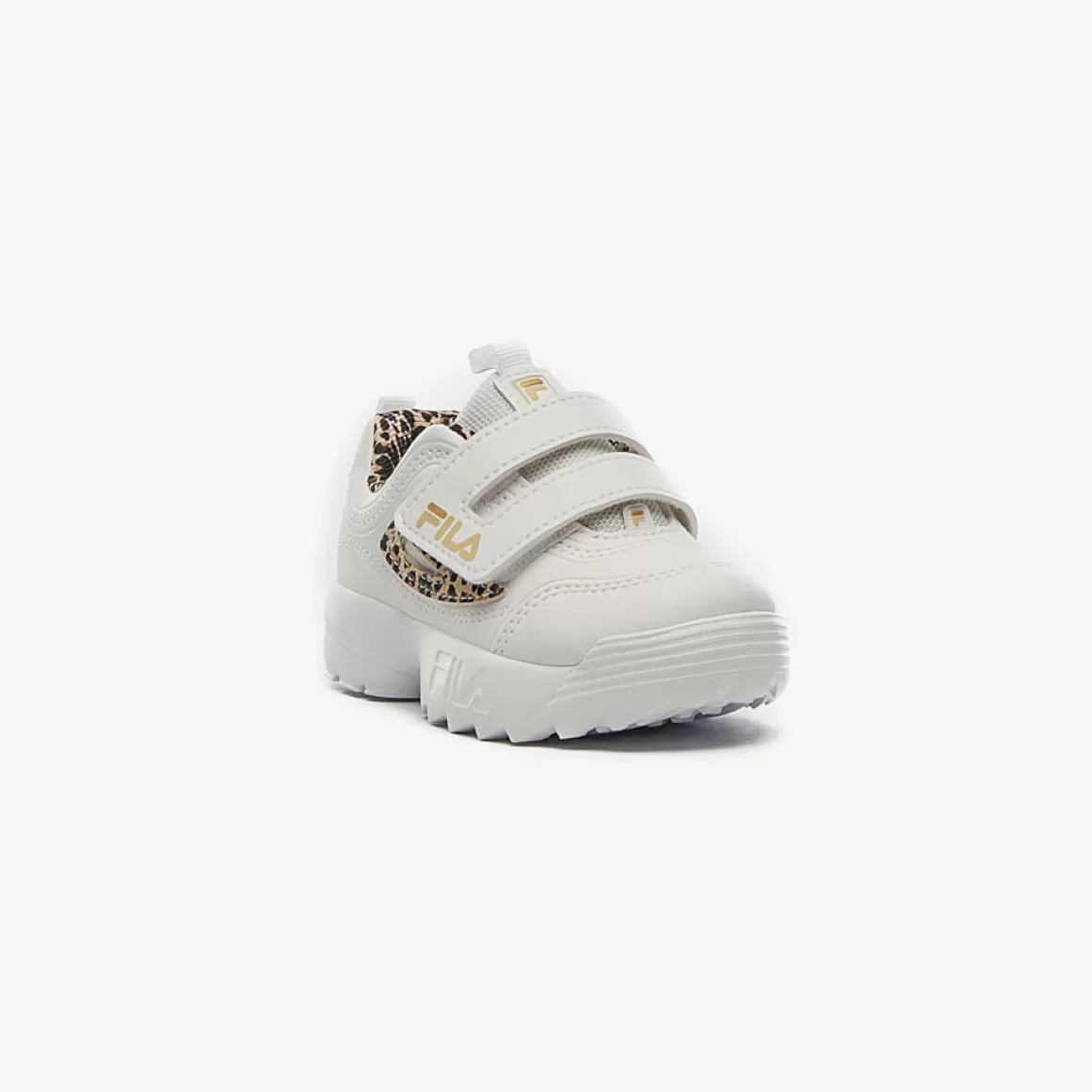 FILA Tênis Branco e Dourado para Bebê Disruptor VLC Baby - * Disruptor