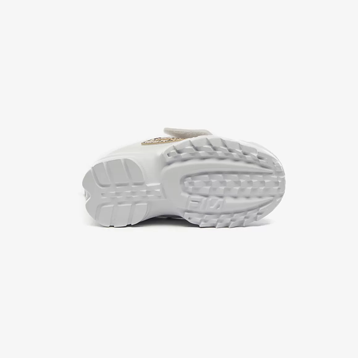 FILA Tênis Branco e Dourado para Bebê Disruptor VLC Baby - * Disruptor