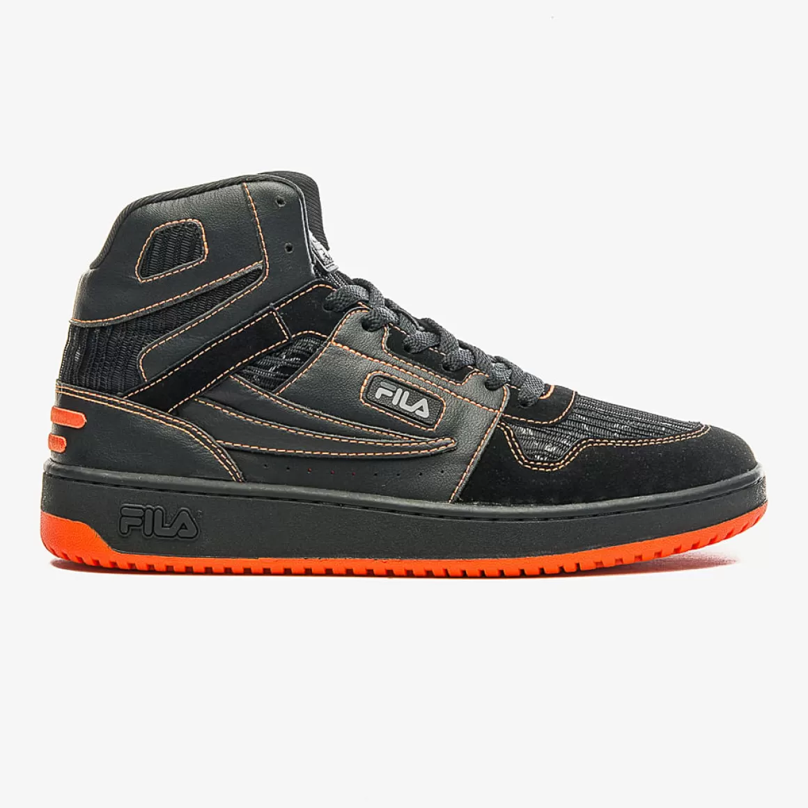 FILA Tênis Cano Alto Masculino ACD Mid Dark Pumpkin Preto - * Lifestyle | Tênis casual