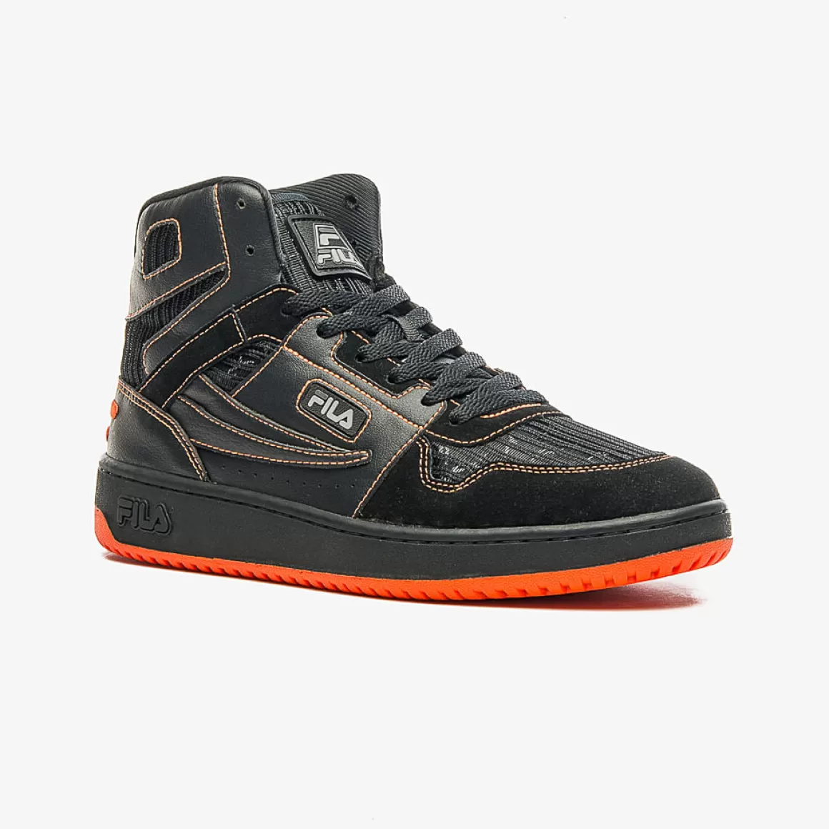 FILA Tênis Cano Alto Masculino ACD Mid Dark Pumpkin Preto - * Lifestyle | Tênis casual