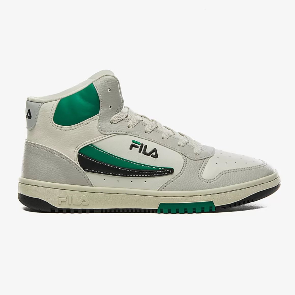 FILA Tênis Cano Alto Masculino FX-33 High Cinza Claro - * Lifestyle | Tênis casual