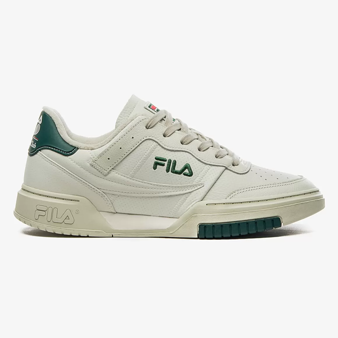 FILA Tênis Casual Feminino Fitness Tennis Club Cinza Claro - * Lifestyle | Tênis Branco