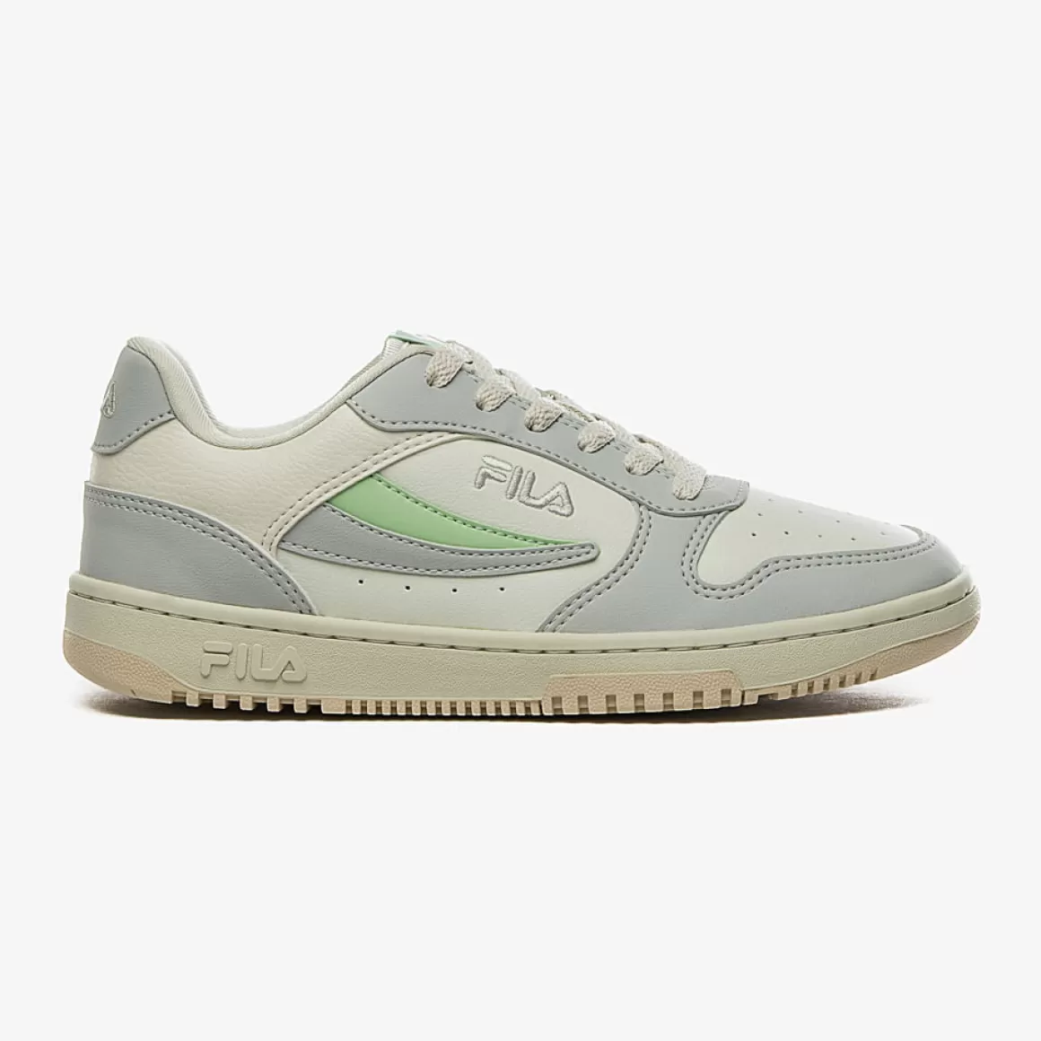 FILA Tênis Casual Feminino FX-33 Low Cinza Claro - * Lifestyle | Tênis Branco