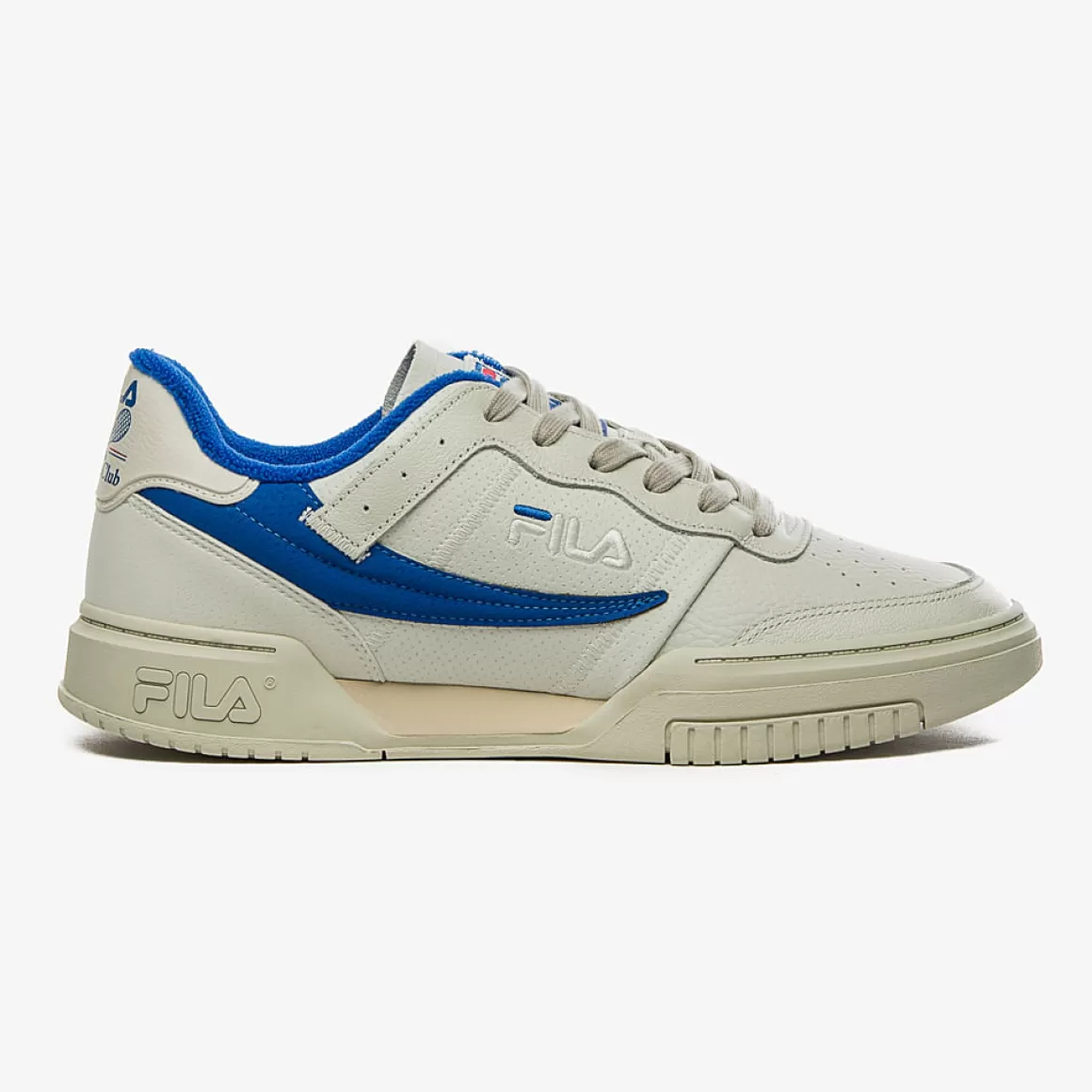 FILA Tênis Casual Feminino Original Fitness Tennis Club Cinza - * Lifestyle | Tênis Branco