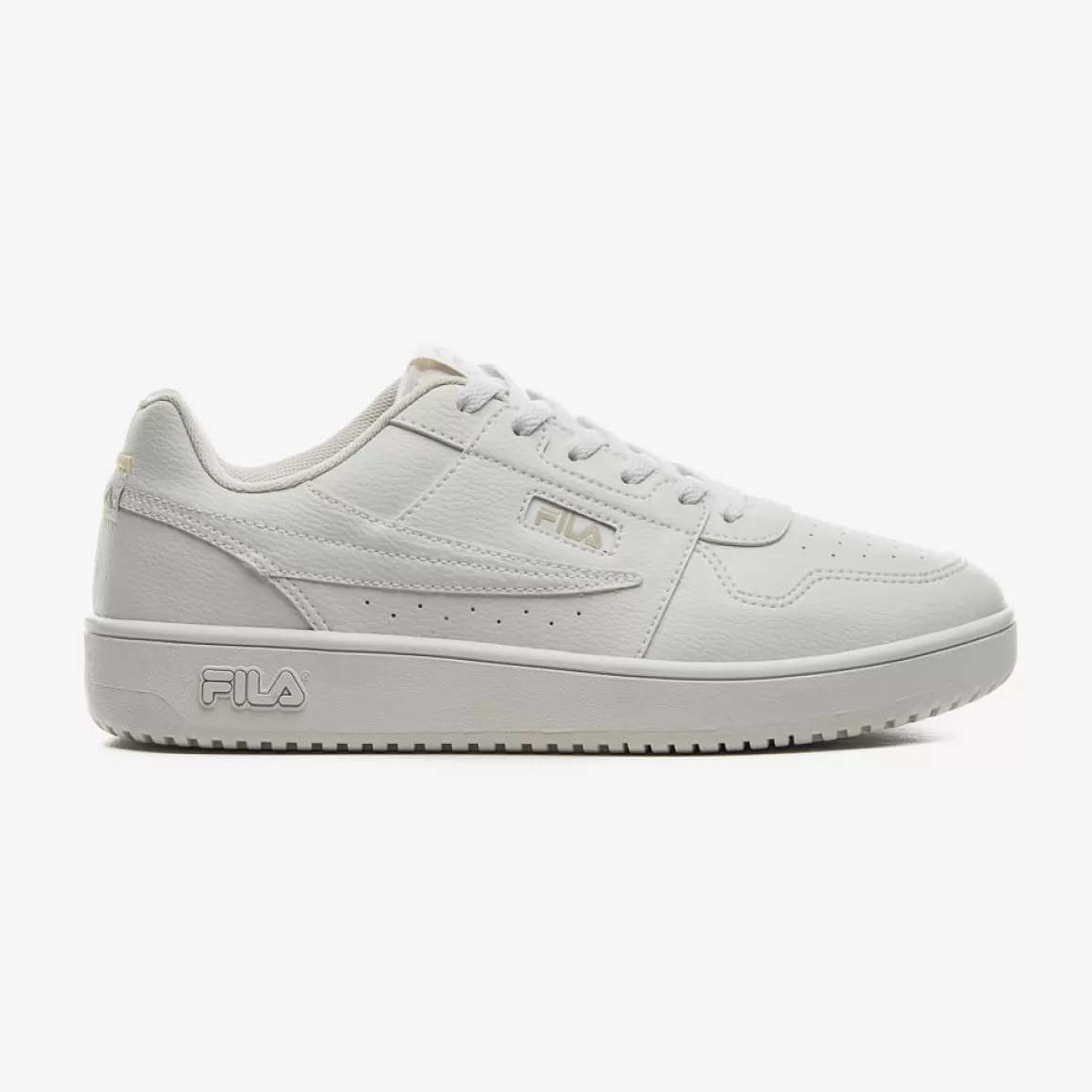 FILA Tênis Casual Masculino ACD Classic Prata - * Lifestyle | Tênis branco