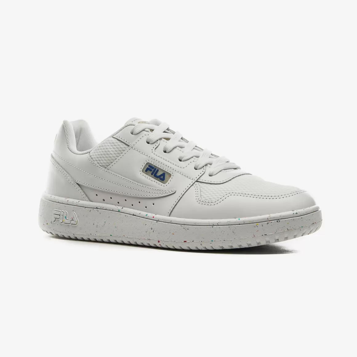FILA Tênis Casual Masculino Arcade Low CF Branco e Azul - * Lifestyle | Tênis branco