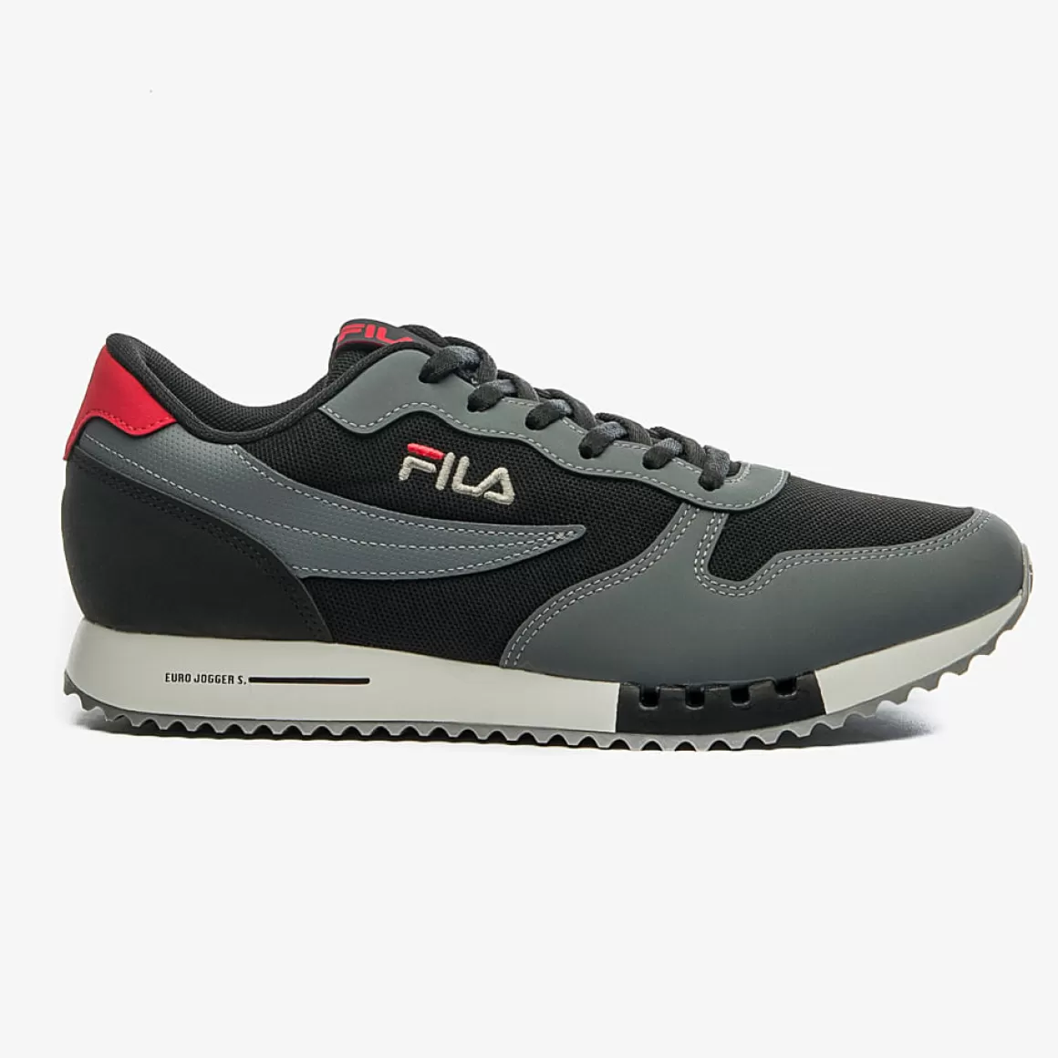 FILA Tênis Casual Masculino Euro Jogger Sport Cinza - * Lifestyle | Tênis preto