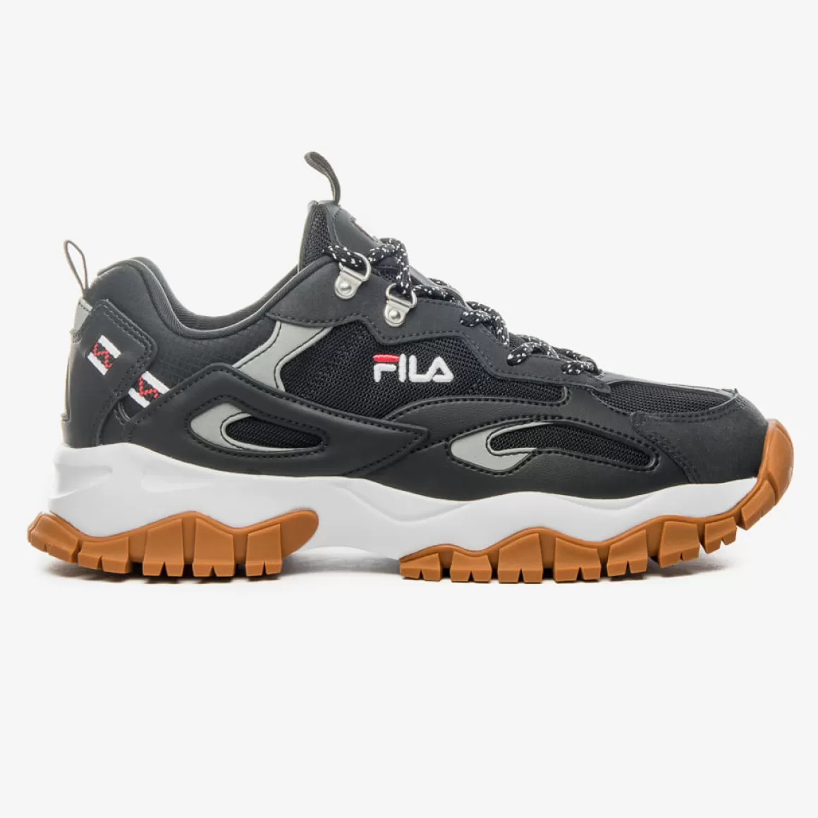 FILA Tênis Casual Masculino Ray Tracer TR Preto e Branco - * Lifestyle | Tênis preto