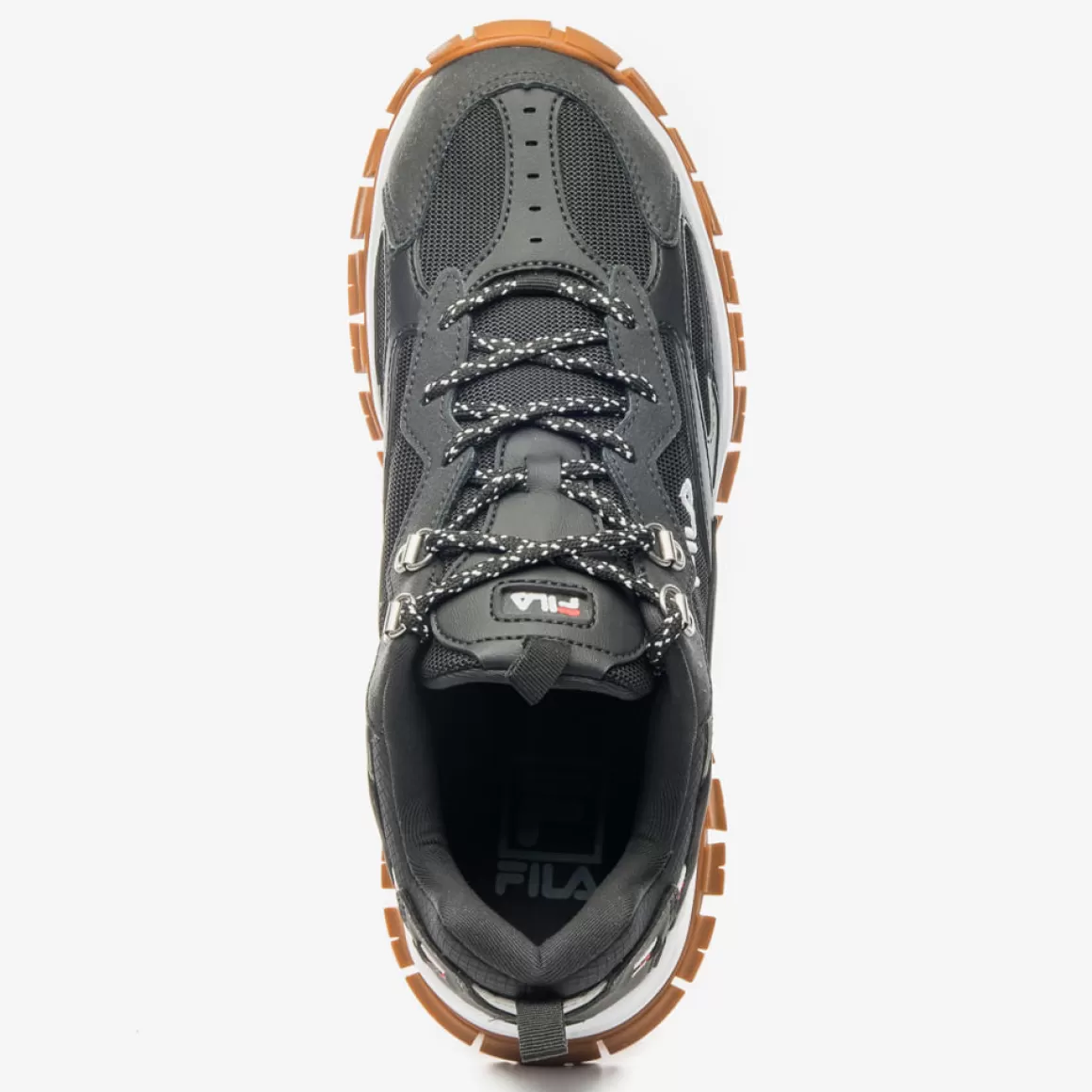 FILA Tênis Casual Masculino Ray Tracer TR Preto e Branco - * Lifestyle | Tênis preto