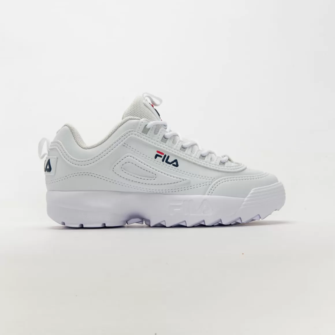 FILA Tênis Confortável Disruptor Branco Infantil - * Disruptor | Conheça FILA Heritage