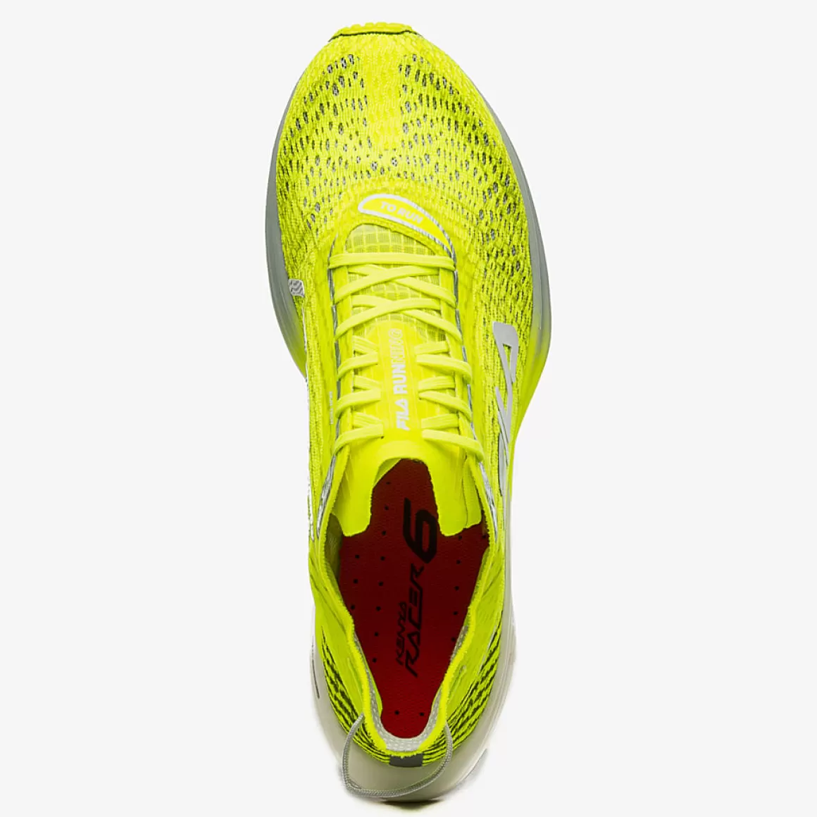 FILA Tênis de Corrida Feminino KR6 Amarelo - * Até 10km | Velocidade