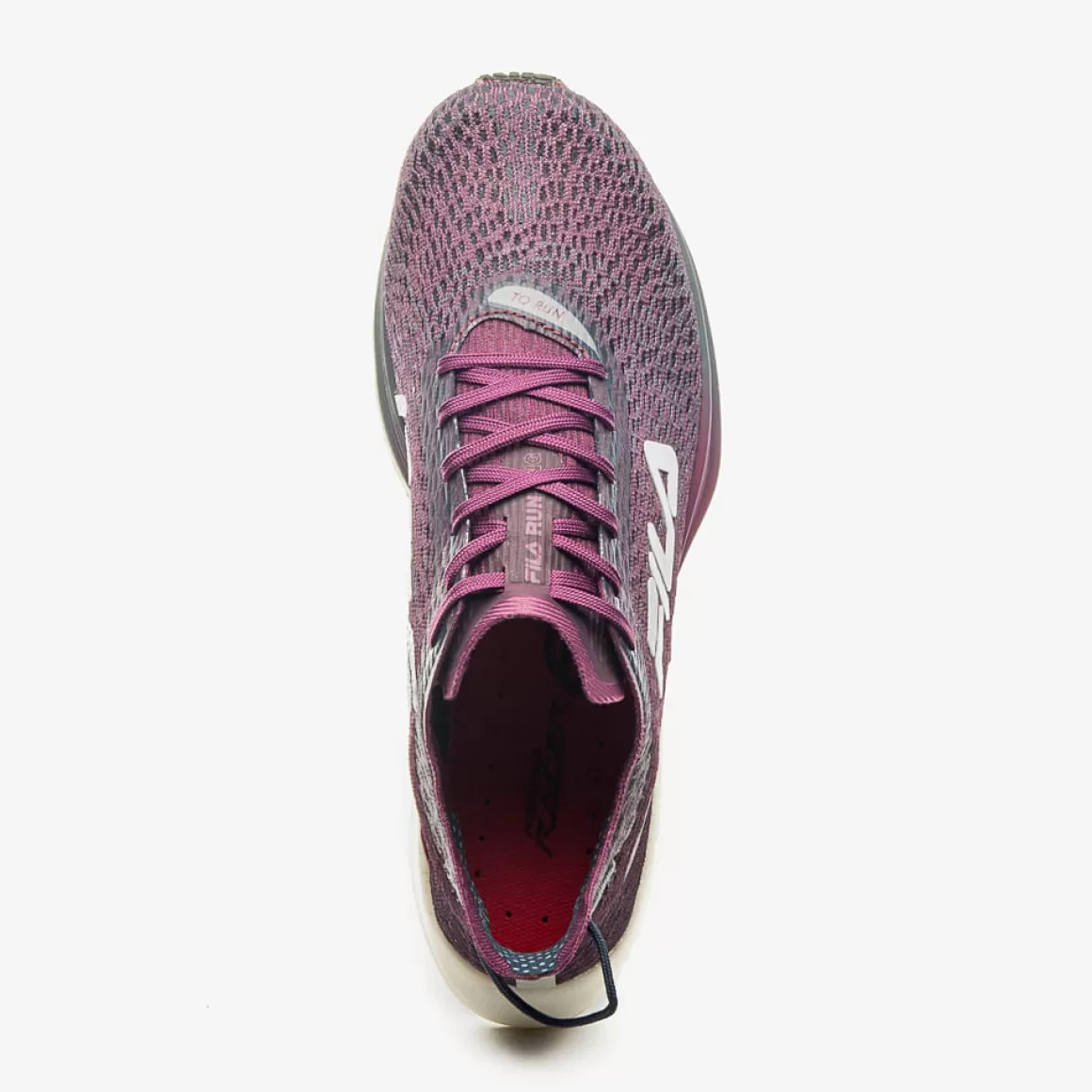 FILA Tênis de Corrida Feminino Profissional KR6 Violeta - * Até 10km | Velocidade