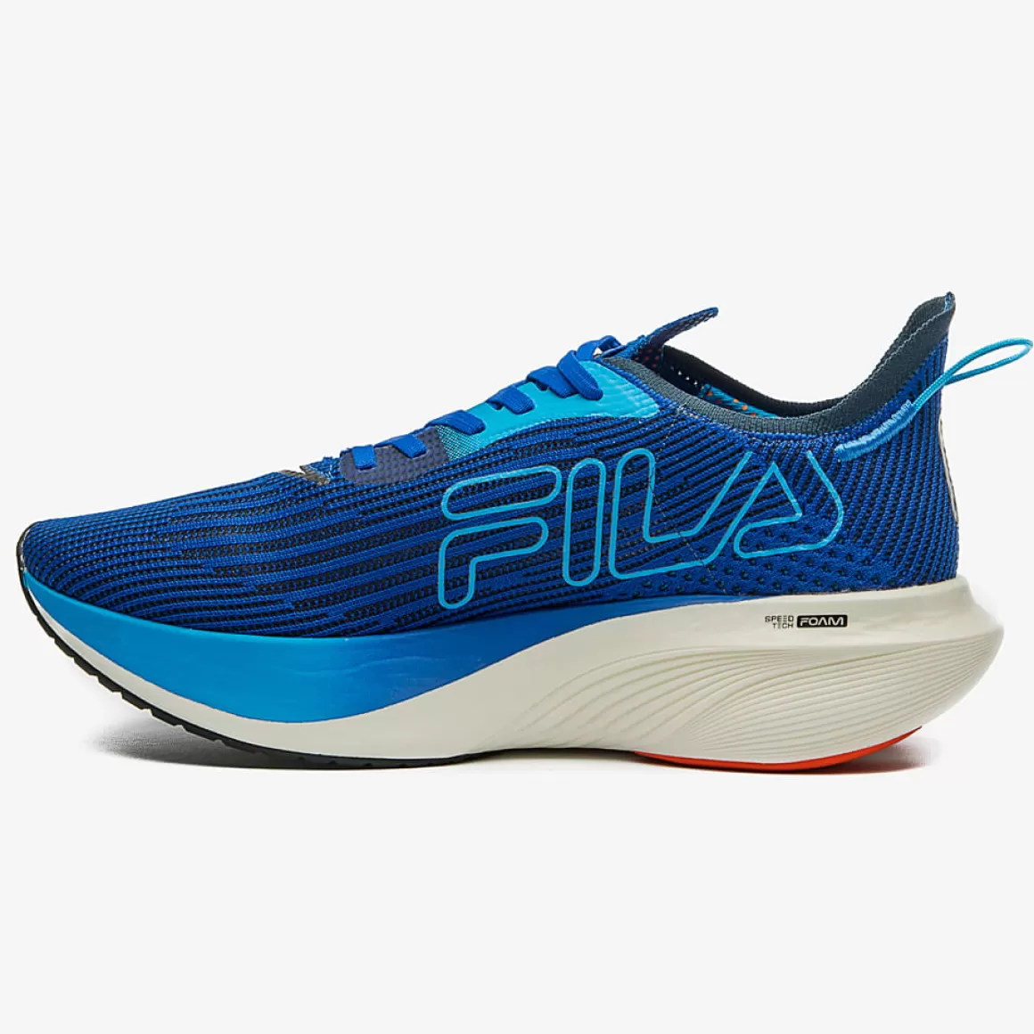 FILA Tênis de Corrida Feminino Racer Carbon 2 Azul Real - * Placa de propulsão | Velocidade