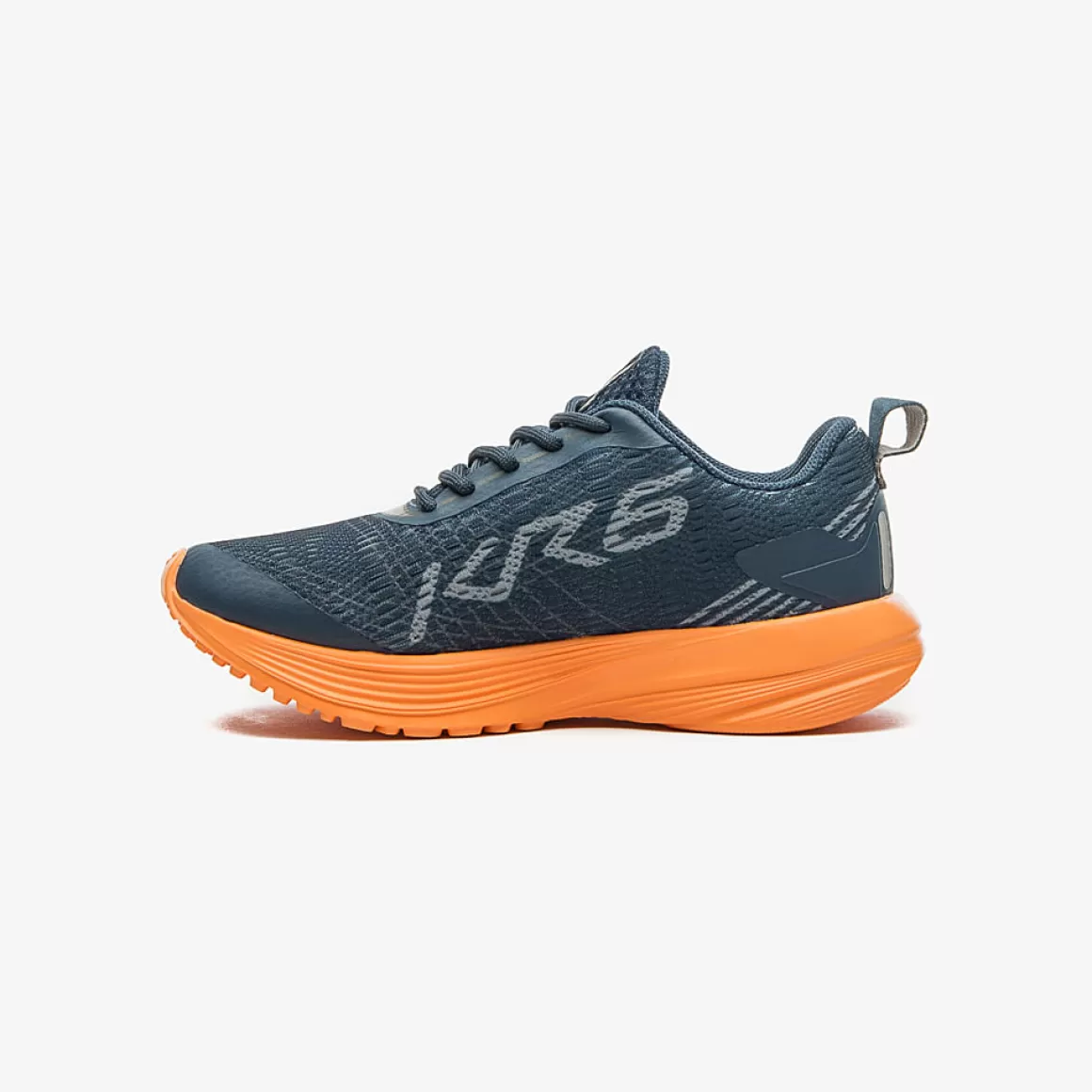 FILA Tênis de Corrida Infantil KR6 Azul Alaranjado - * Tênis infantil