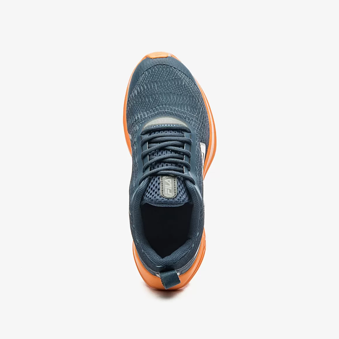 FILA Tênis de Corrida Infantil KR6 Azul Alaranjado - * Tênis infantil