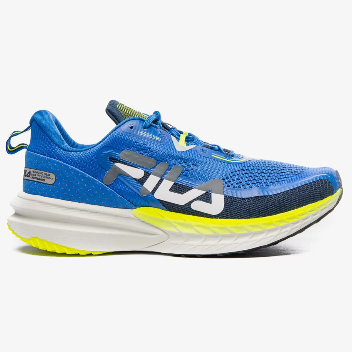 FILA Tênis de Corrida Masculino Azul Racer T2 - * Até 21km | Até 10km