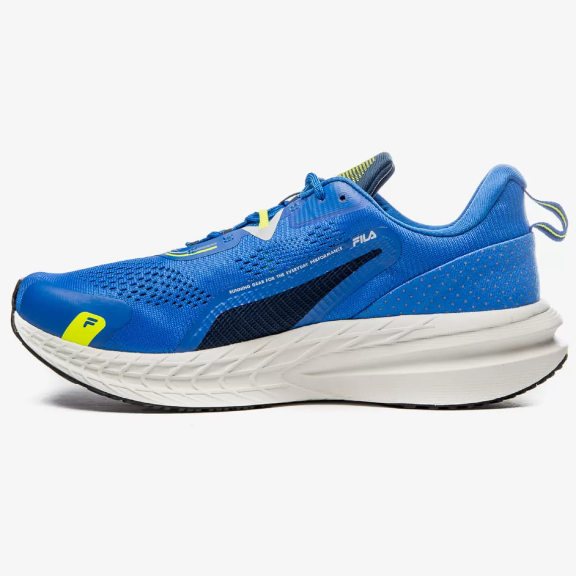 FILA Tênis de Corrida Masculino Azul Racer T2 - * Até 21km | Até 10km