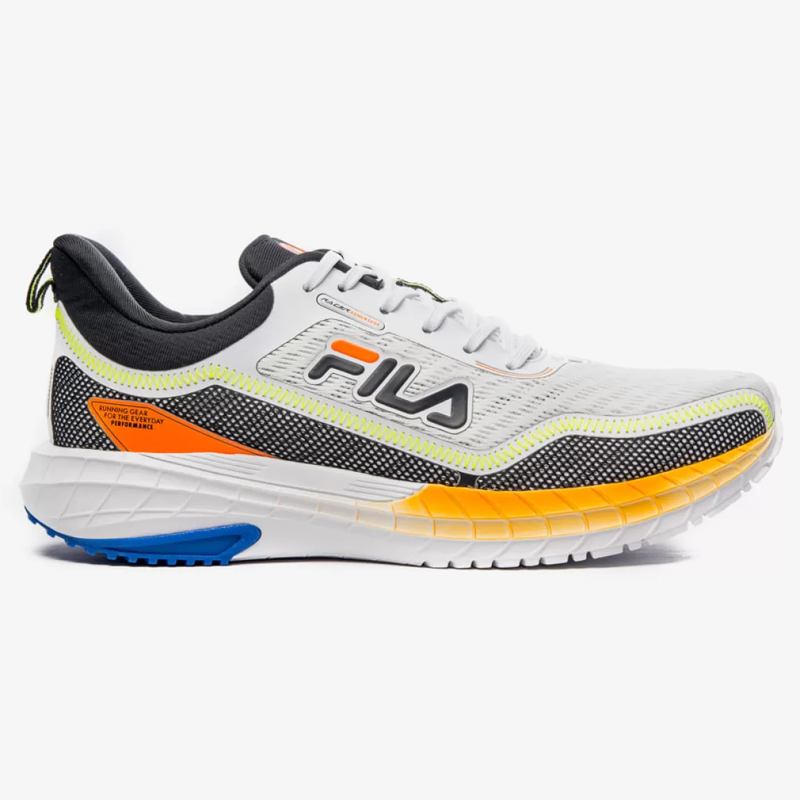 FILA Tênis de Corrida Masculino Racer Advantage Branco - * Até 10km | Corrida