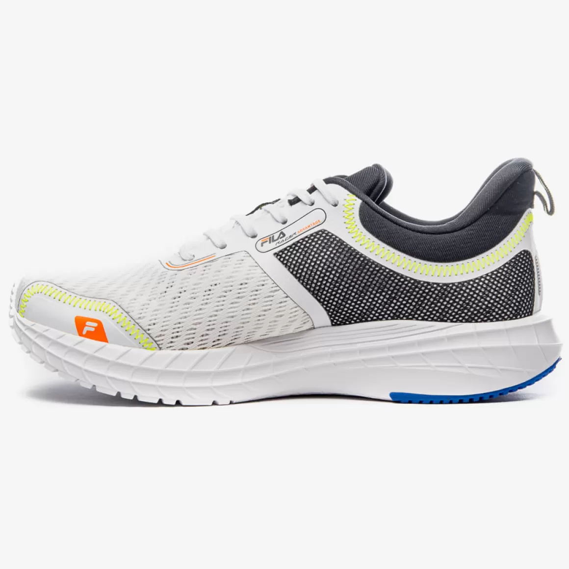 FILA Tênis de Corrida Masculino Racer Advantage Branco - * Até 10km | Corrida