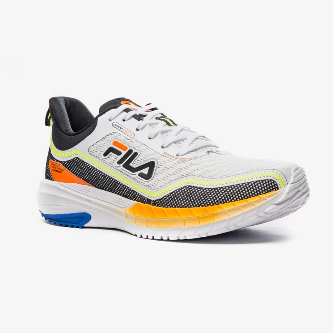 FILA Tênis de Corrida Masculino Racer Advantage Branco - * Até 10km | Corrida