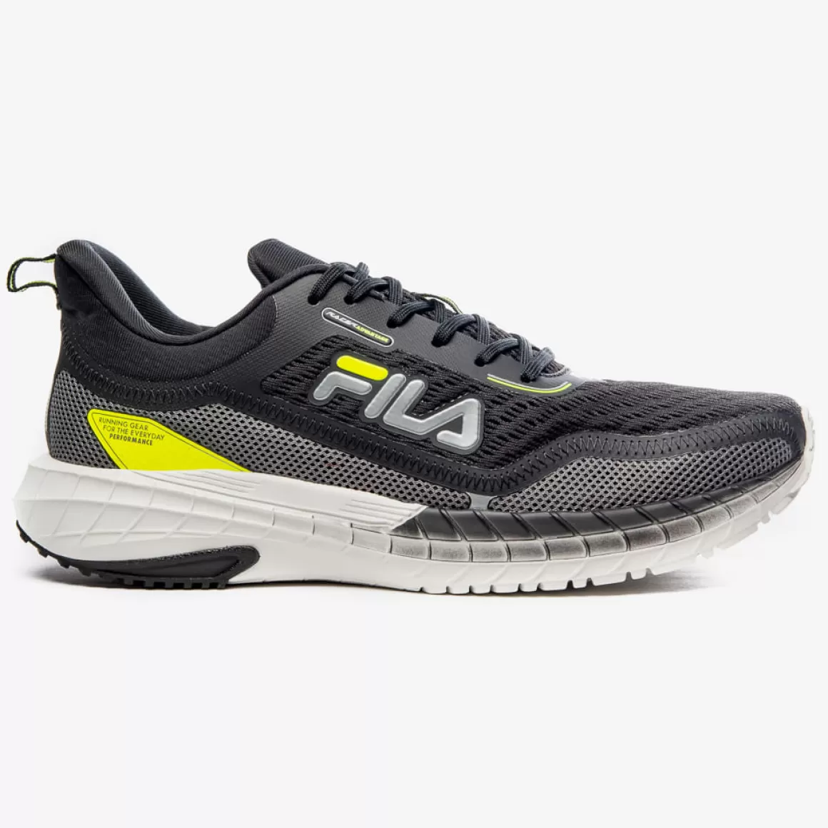 FILA Tênis de Corrida Masculino Racer Advantage Preto - * Até 10km | Corrida