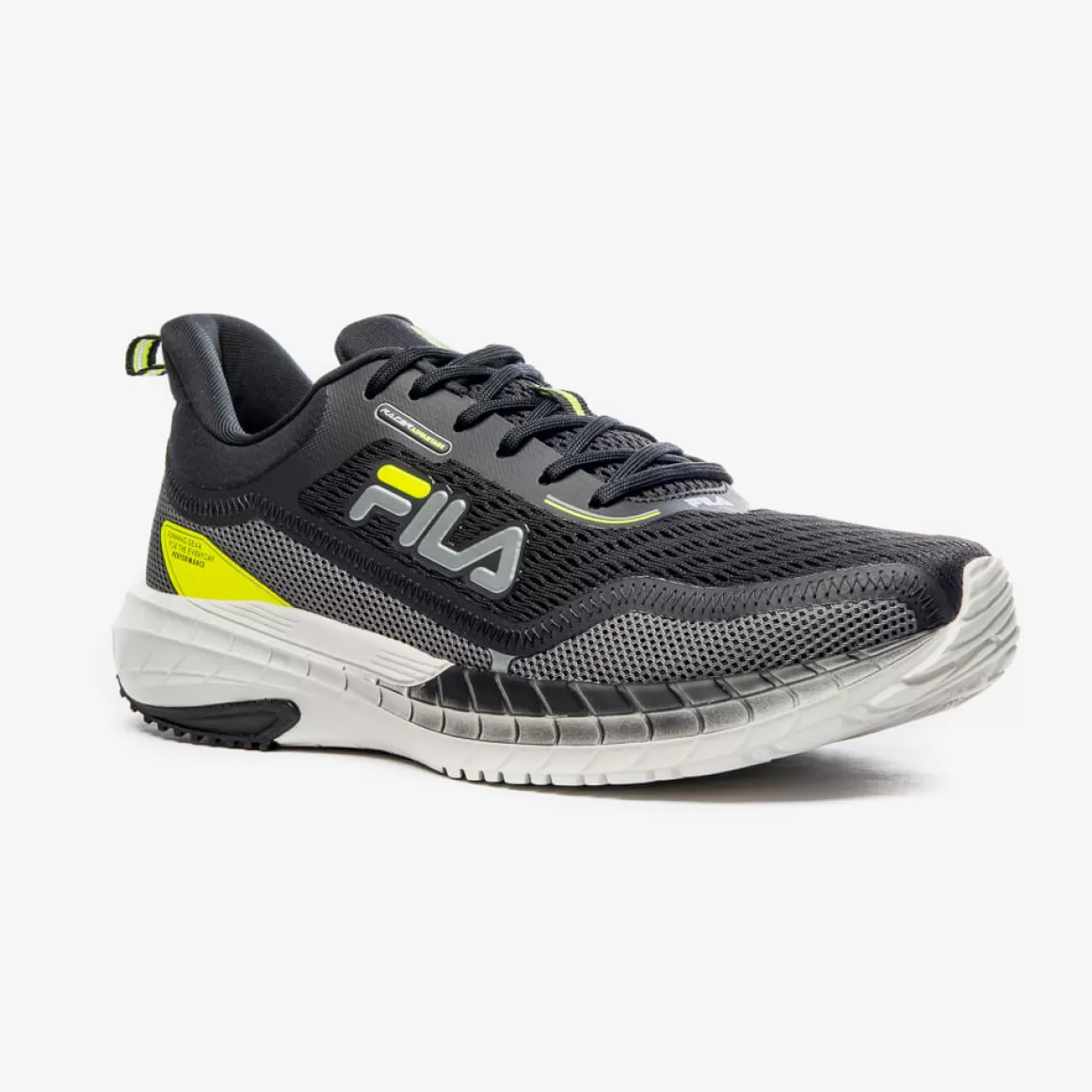 FILA Tênis de Corrida Masculino Racer Advantage Preto - * Até 10km | Corrida