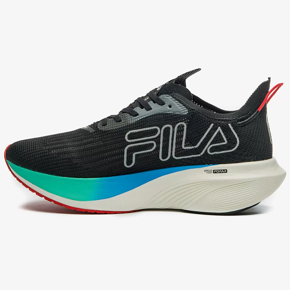 FILA Tênis de Corrida Masculino Racer Carbon 2 Preto - * Placa de propulsão | Velocidade