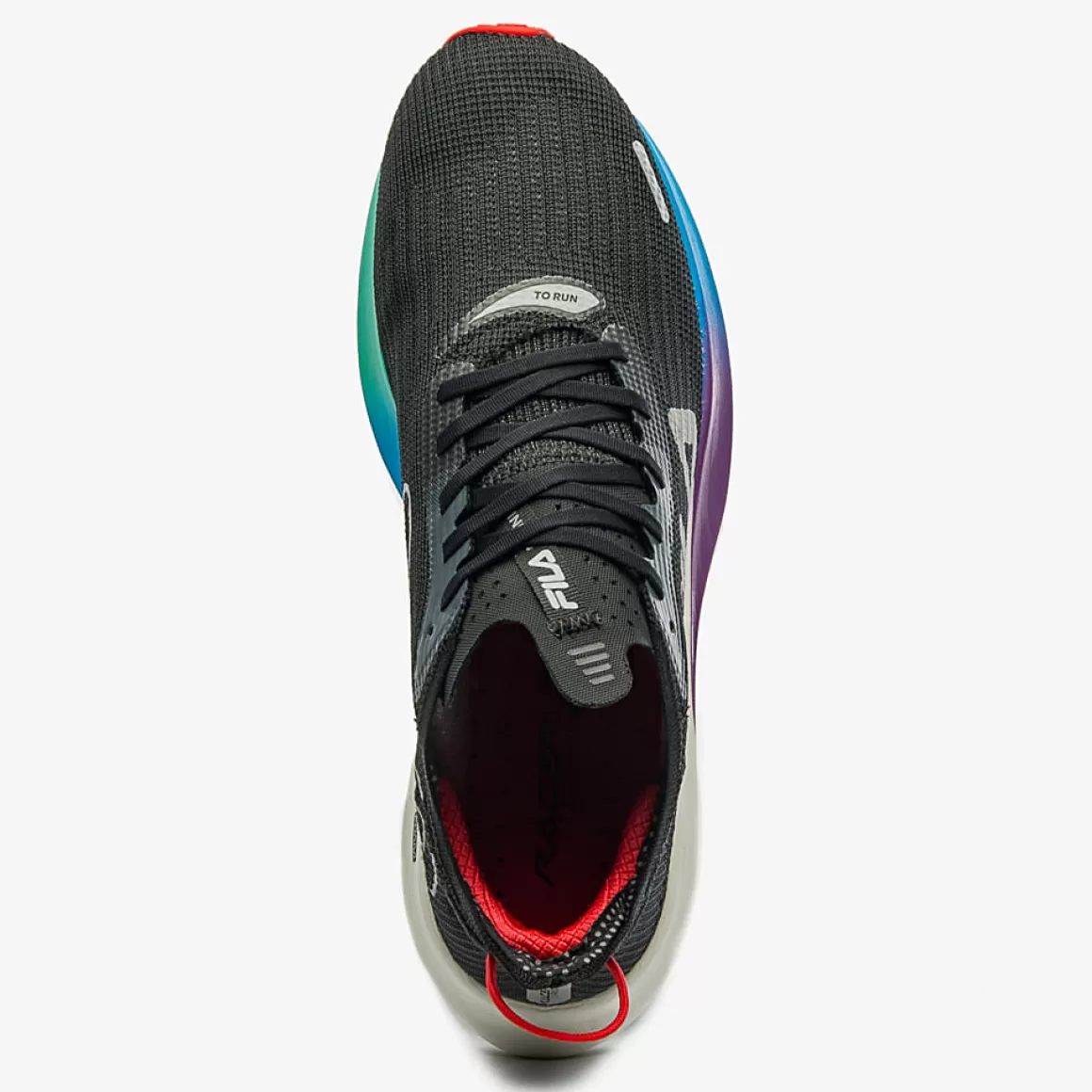 FILA Tênis de Corrida Masculino Racer Carbon 2 Preto - * Placa de propulsão | Velocidade