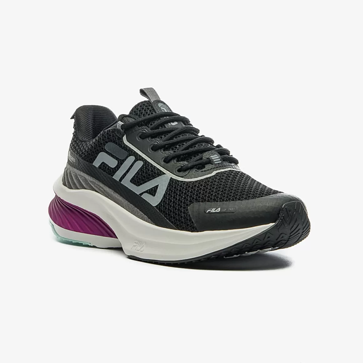 FILA Tênis de Corrida Preto Feminino Progress - * Corrida | Caminhada e corrida