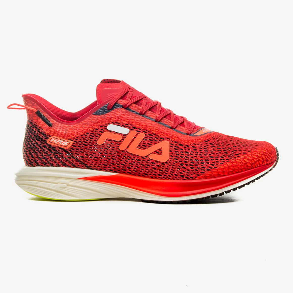 FILA Tênis de Corrida Tecnológico Masculino KR6 Vermelho - * Até 10km | Velocidade