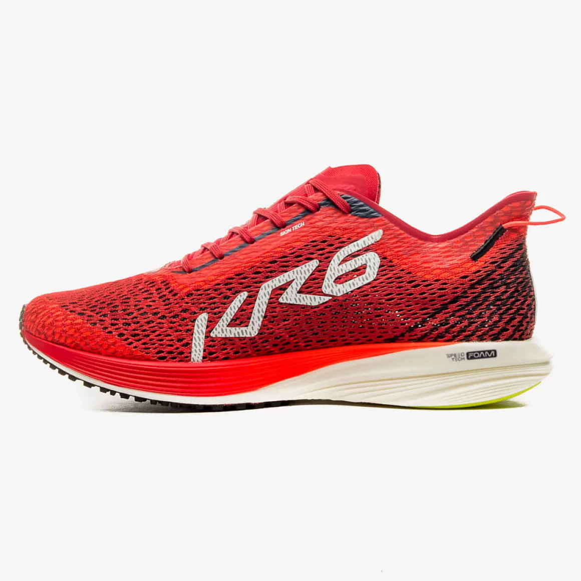 FILA Tênis de Corrida Tecnológico Masculino KR6 Vermelho - * Até 10km | Velocidade