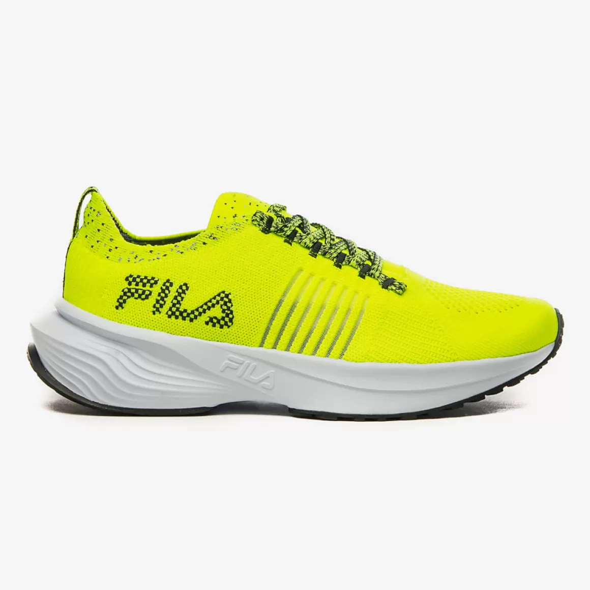 FILA Tênis de Treino Masculino Spider Knit Amarelo - * Amortecimento | Academia e treino