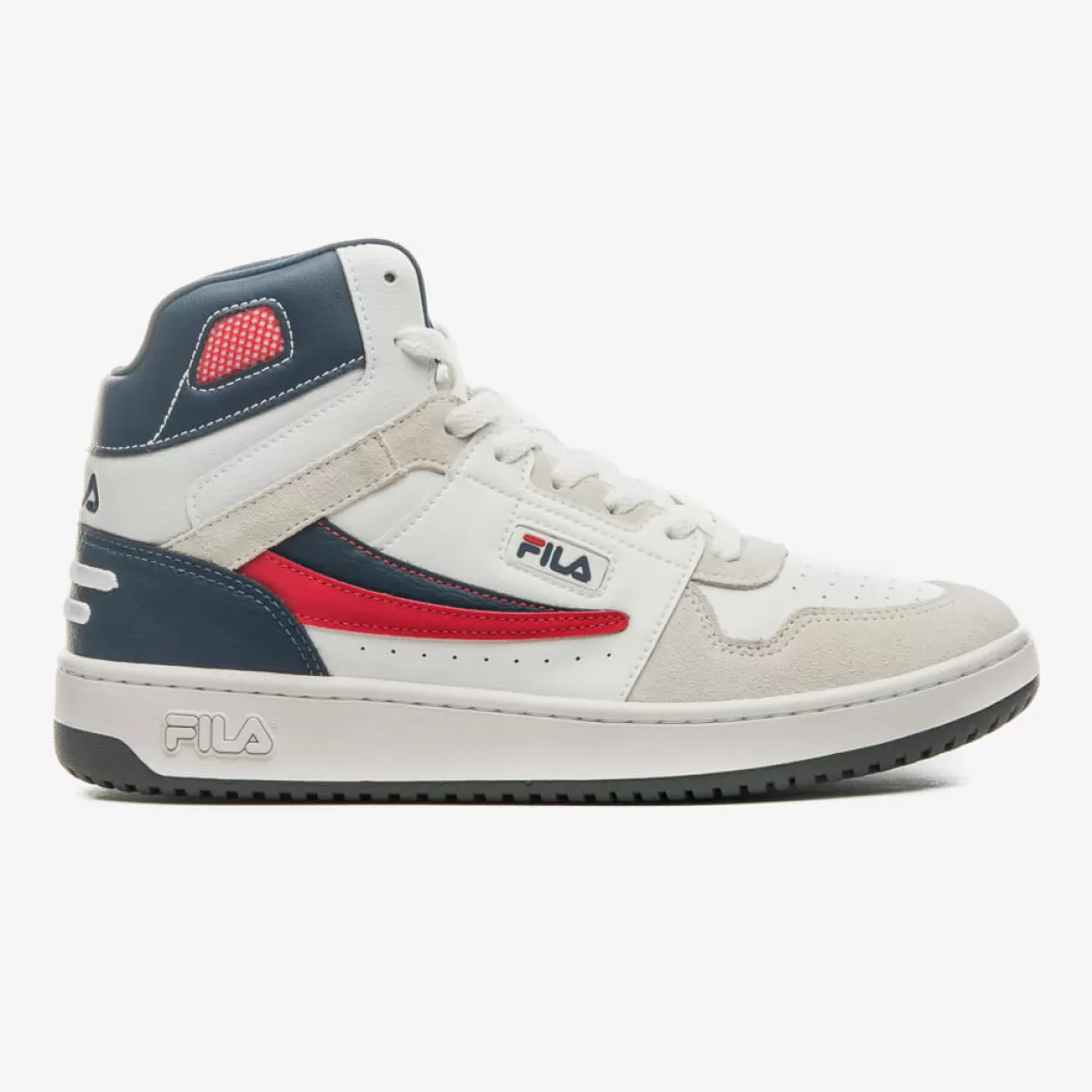 FILA Tênis Acd Mid Masculino - * Conheça FILA Heritage | Tênis branco