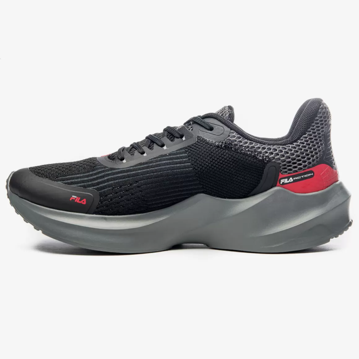 FILA Tênis Action Masculino - * Até 10km | Tênis preto