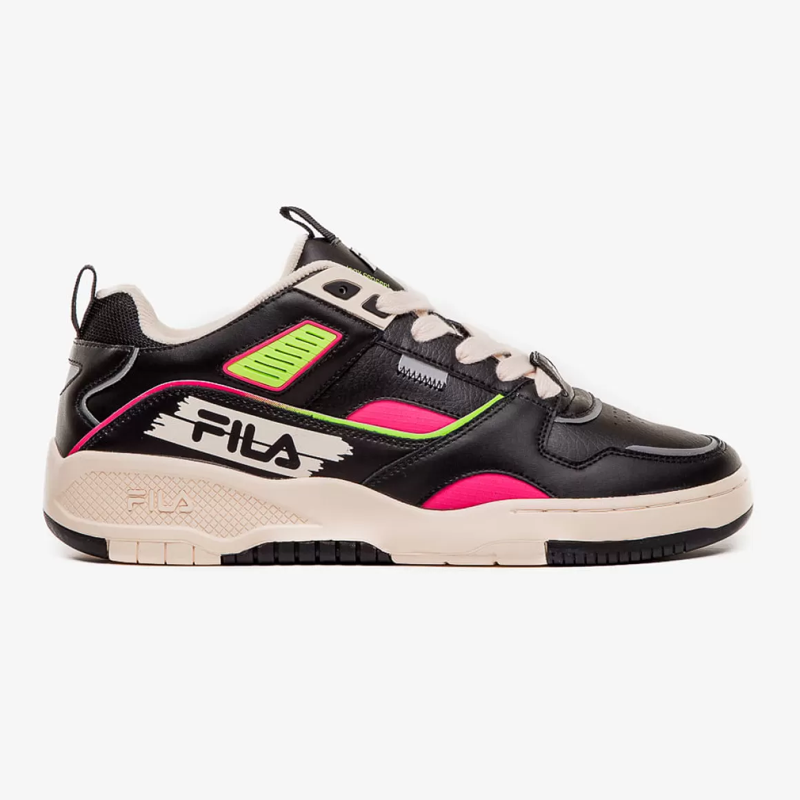 FILA Tênis Corda Unisex - * Conheça FILA Heritage | Tênis preto