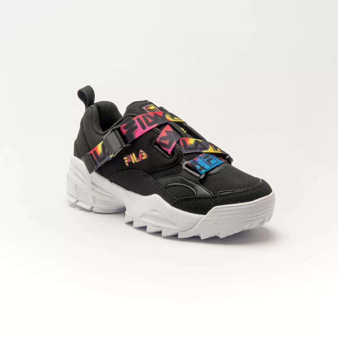 FILA Tênis Fast Charge Dark Tie Dye Feminino - * Conheça FILA Heritage | Tênis Preto