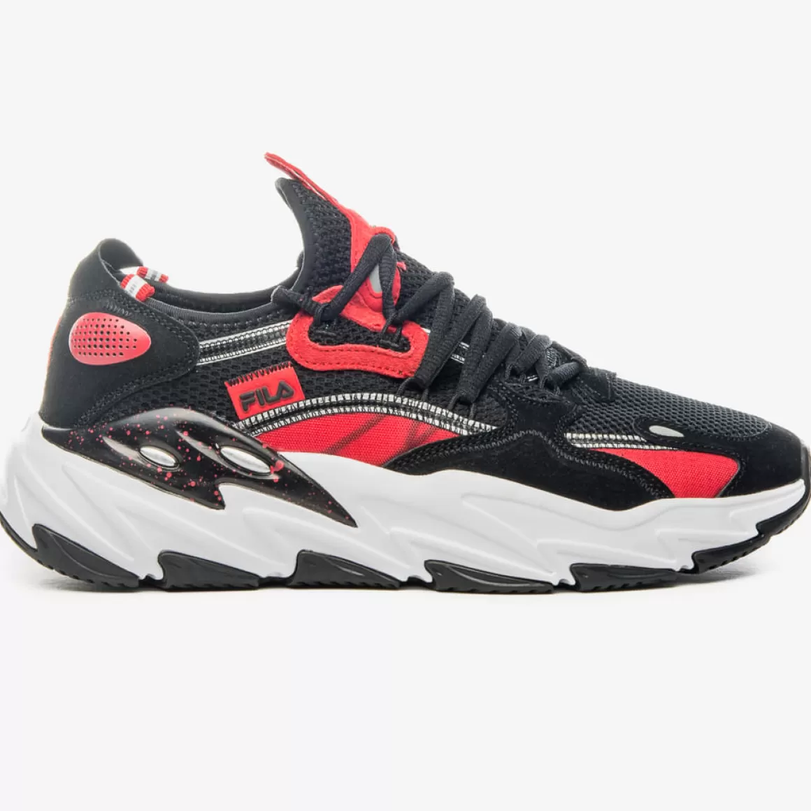 FILA Tênis Ray Tracer Evo 2 Masculino - * Conheça FILA Heritage | Tênis preto