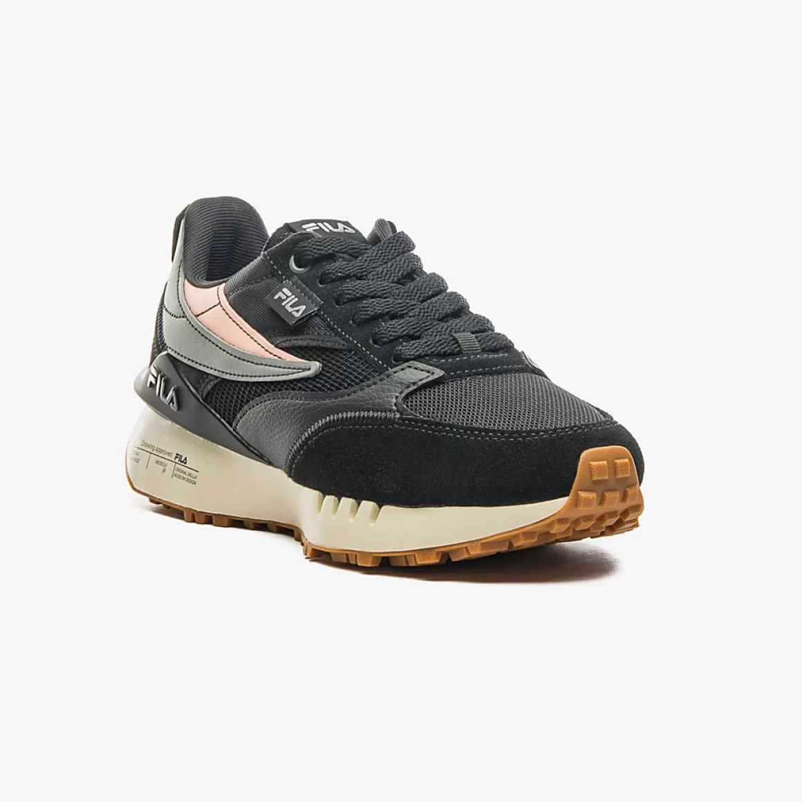 FILA Tênis Renno Vintage Feminino - * Lifestyle | Tênis Preto