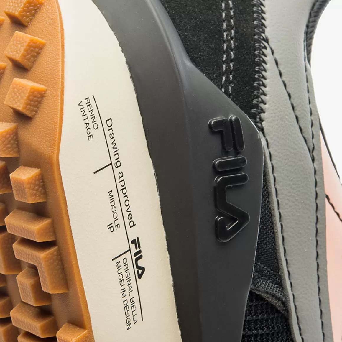 FILA Tênis Renno Vintage Feminino - * Lifestyle | Tênis Preto