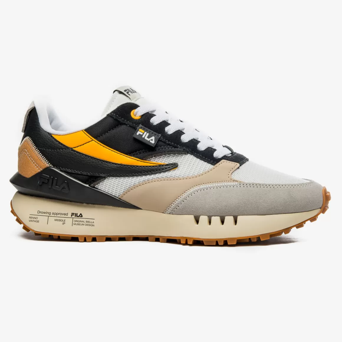 FILA Tênis Renno Vintage Masculino - * Lifestyle | Tênis preto