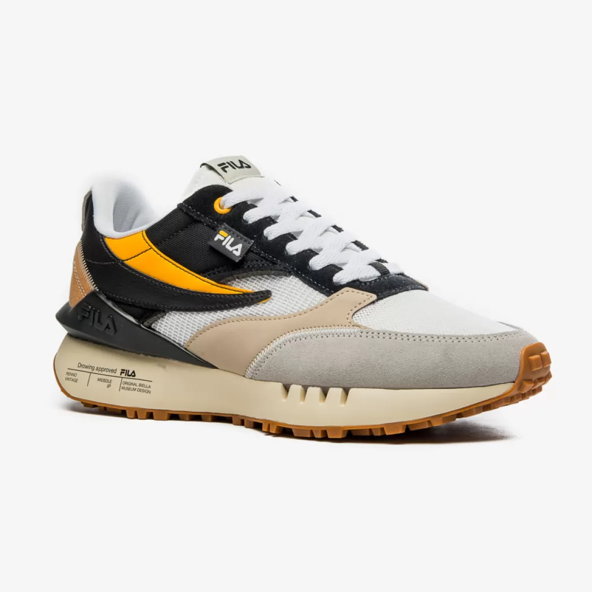 FILA Tênis Renno Vintage Masculino - * Lifestyle | Tênis preto